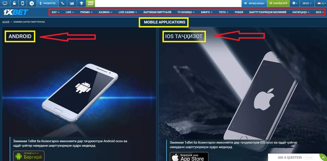 БК 1xBet - три способа авторизации БК 1xBet - три способа авторизации